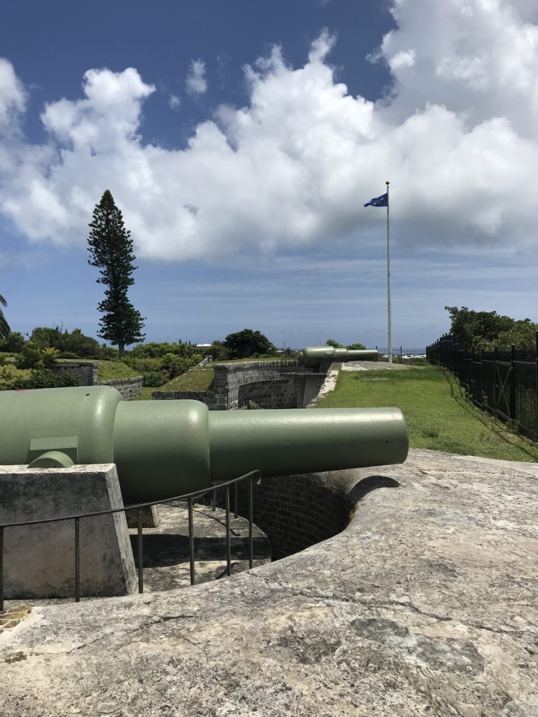 In 400 years, Britain has brought a lot of cannons to Bermuda, and it would seem, to the casual tourist, that they are all still here.